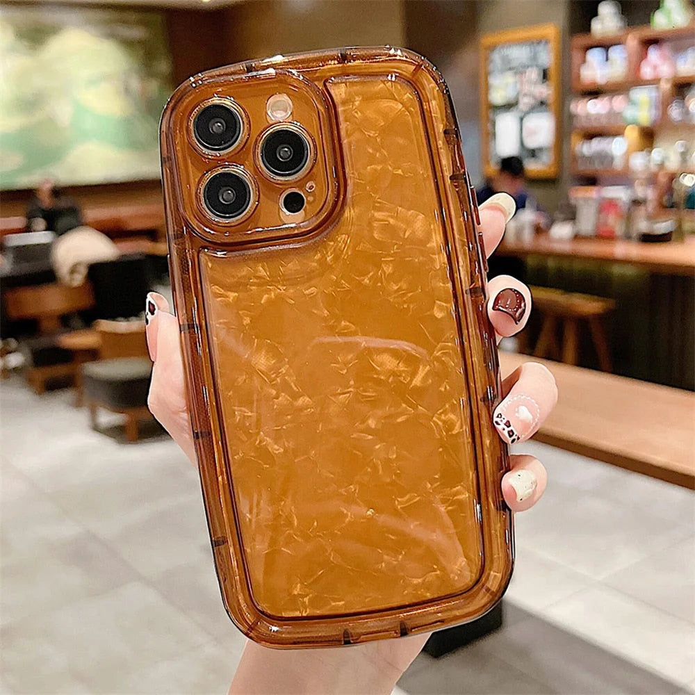 Case Shell Bumper - Marrom / iPhone 14