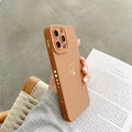 Case Soft Love - Marrom / iPhone 14