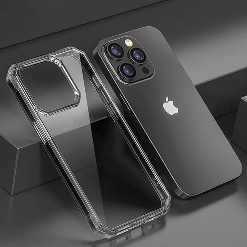 Case Square - Preto Transparente / iPhone 14