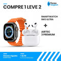 Combo AirTec 3 + Smartwatch Iwo Ultra Compre 1 e Leve 2 - Tecno Import