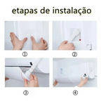 Defletor Ar Condicionado Split Tamanho E Ângulo Ajustável