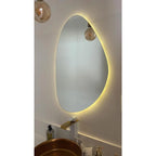 Espelho Orgânico com LED À PILHA - Brilhe Sem Limites