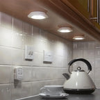 Kit com 3 Luminárias Led Sem Fio Controle Remoto - GR6