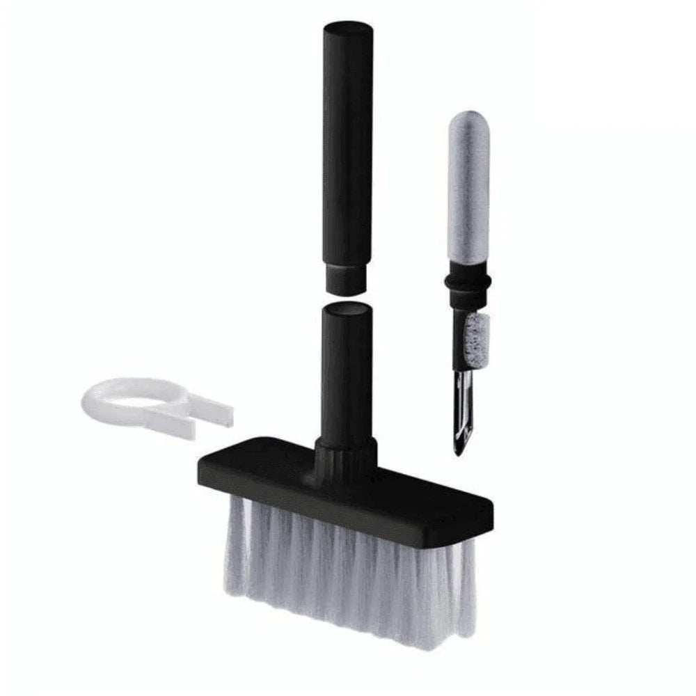 Kit Limpador Multifuncional Teclado, Fone de ouvido e Eletrônicos 5 em 1 - Tecno Import