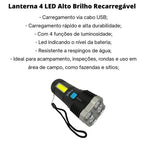 Lanterna Ecoluminar Pro - Ultra Brilho e Resistência GR6